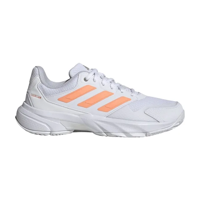 Adidas Courtjam Control 3 W White/Orange SS26 Padel Shoes