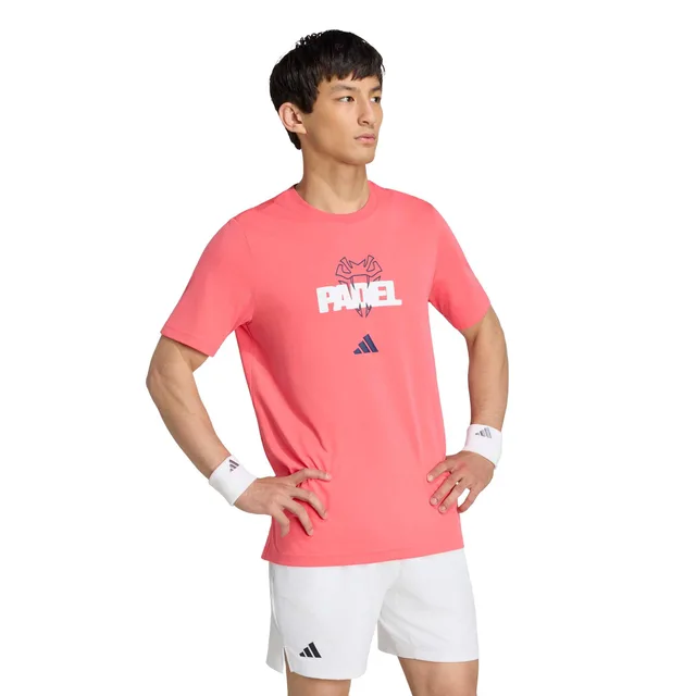 ADIDAS PADEL Graphic Tee FW26 Lemon