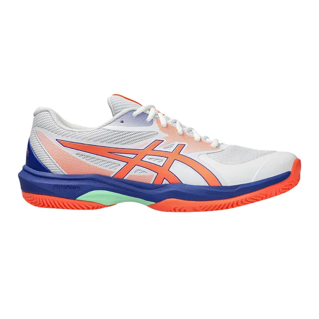 Asics GEL GAME FF Padel White/Orange FW25 Men's Padel Shoes