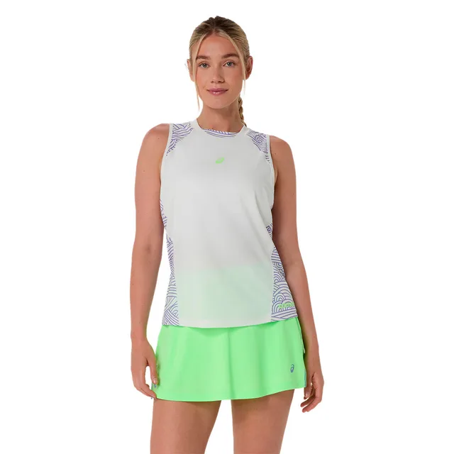 Asics Padel All Over Print Tank W SS26 T-shirt for Women
