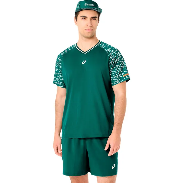 Asics Padel Court All Over Print SS Top SS26 T-shirt for Men