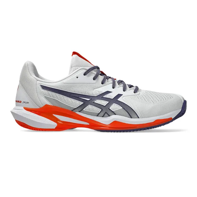 Asics Solution Speed FF 3 Clay White/Grey SS25 Padel Shoes