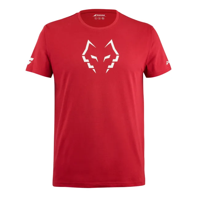 Babolat Lebron T-shirt Heren-Wijnrood