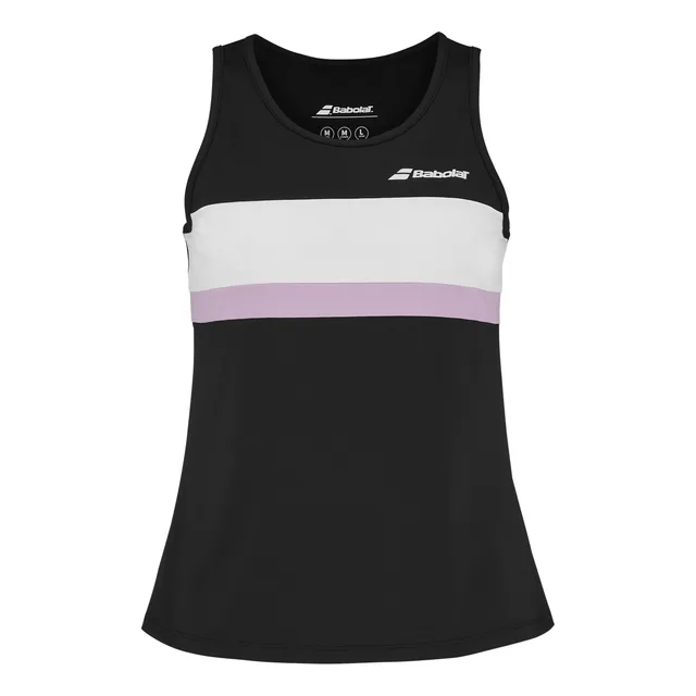 Babolat Padel Tanktop Dames-Zwart