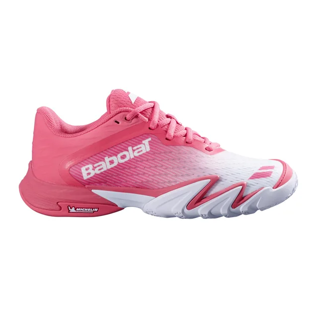 Babolat Premura 3 PADL Padel schoen Dames-koraal, wit