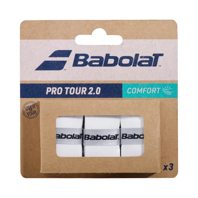 Babolat Pro Tour 2.0 X3 Verpakking 3 Stuks-Wit