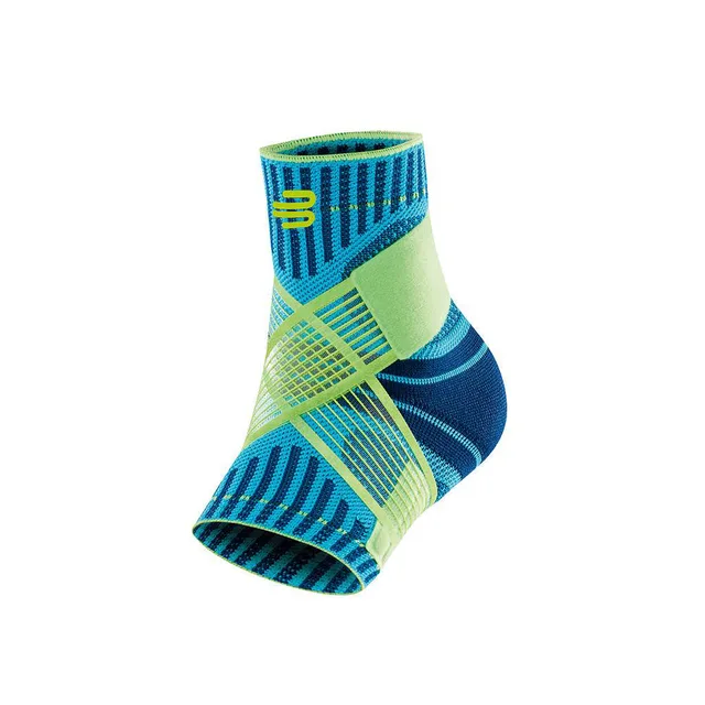 Bauerfeind Sports Ankle Support Enkelbandage Links-Turkoois,Limoen