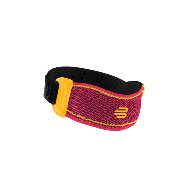 Bauerfeind Sports Knee Strap Patellapees Bandage-Berry,Oranje