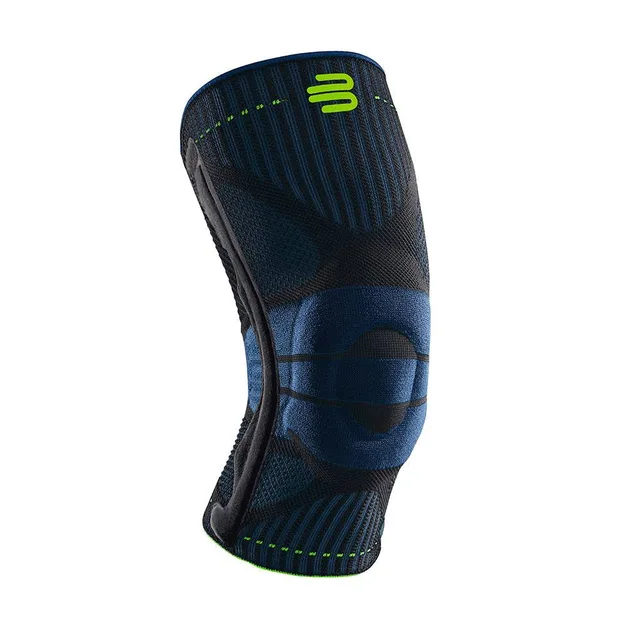Bauerfeind Sports Knee Support Kniebandage-Zwart,Donkerblauw