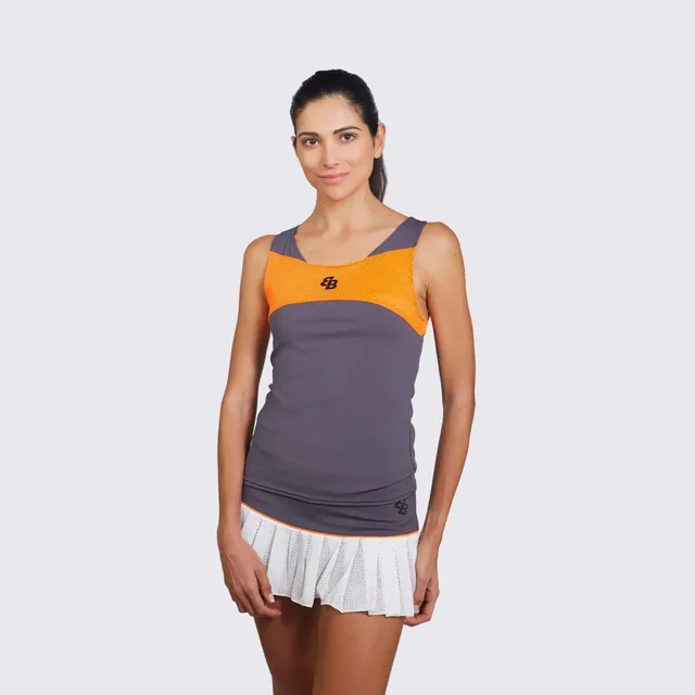 BB by Belen Berbel Hera Tanktop Dames-donkergrijs