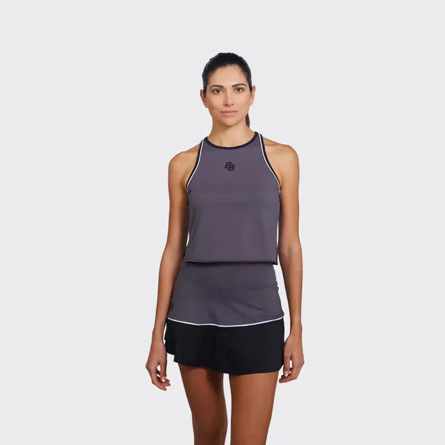 BB by Belen Berbel Selene Tanktop Dames-donkergrijs
