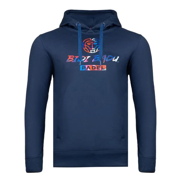BIDI BADU Tajeu Lifestyle Sweater Met Capuchon Heren-Donkerblauw