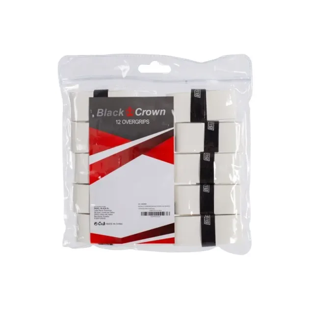 Padel overgrip Black Crown (x12)