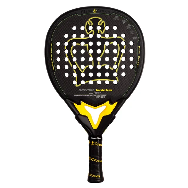 Black Crown Special Invictus 2025 padel racket