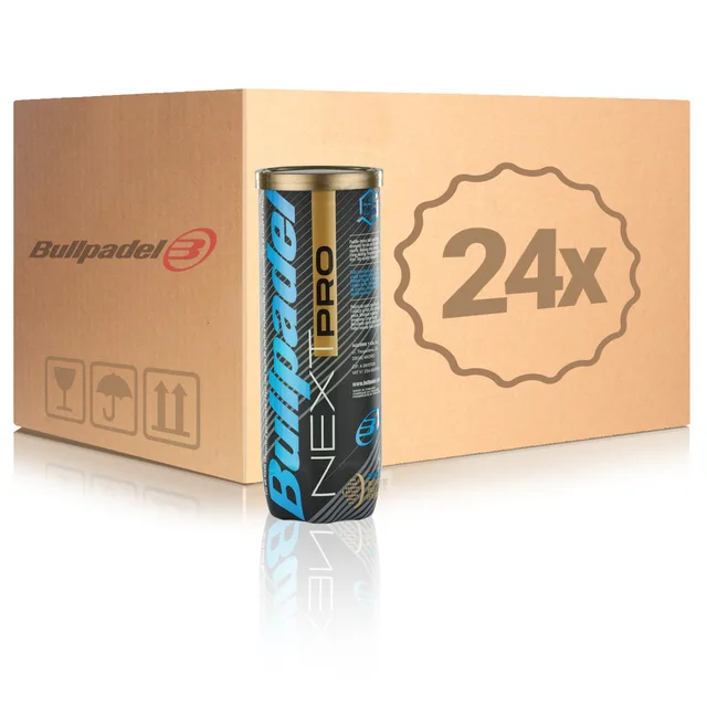 Bullpadel 24x verpakking 3 stuks Next Pro In een doos