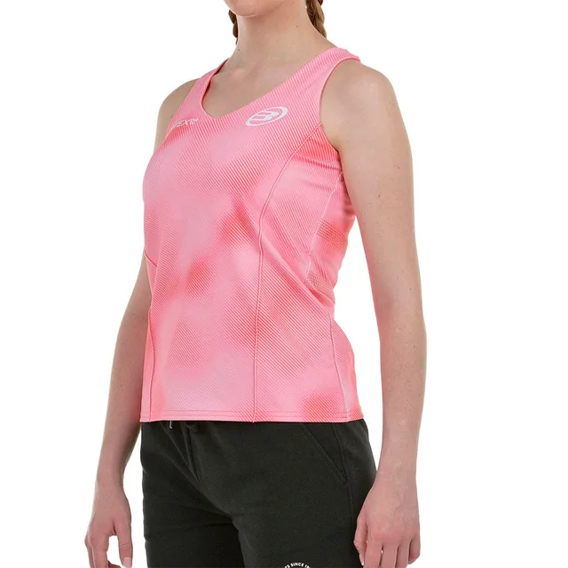 Bullpadel 25V Delfi Brea SS25 Women's Padel T-shirt Pink