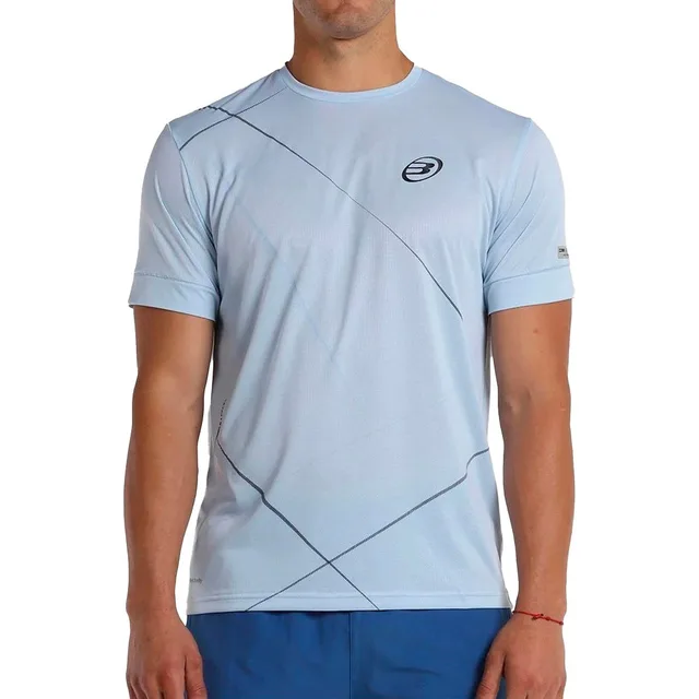 Bullpadel Aireo Light Blue Men's Padel T-shirt 2024