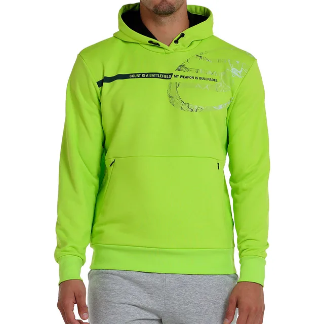 Bullpadel Baiona Green Men's Padel Sweatshirt 2024