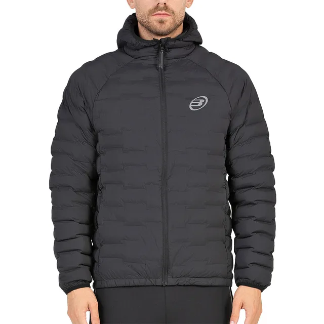 Bullpadel Banzo Black Men's Padel Anorak FW25