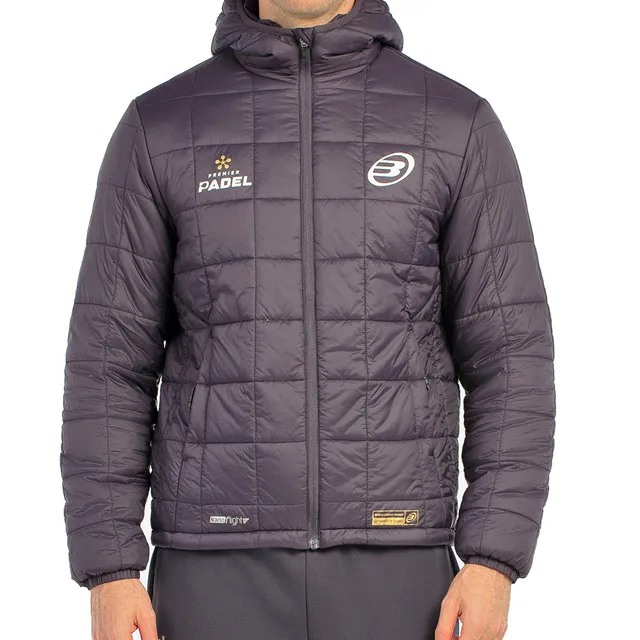 Bullpadel Bases Men's Black Premier Padel Anorak 2025