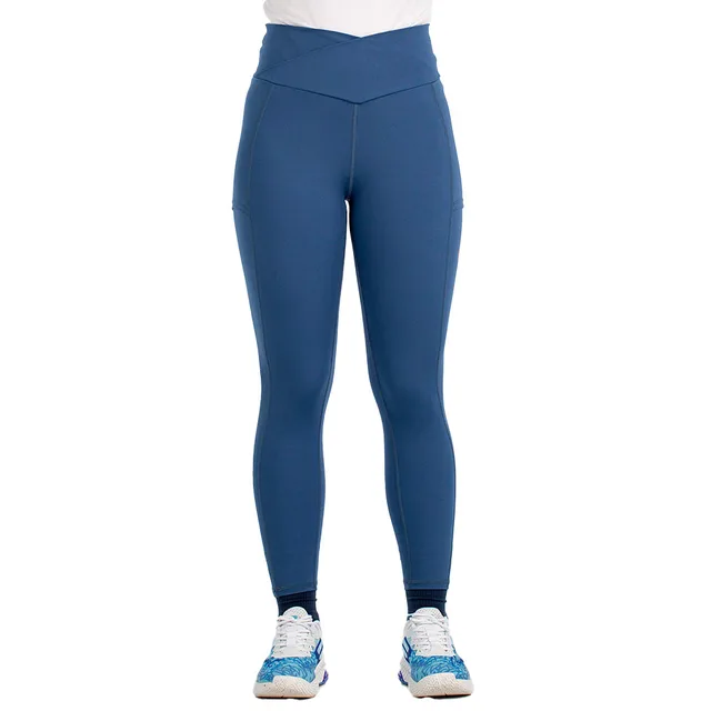 Bullpadel Cujan FW25 Shadow Blue Women's Padel Leggings