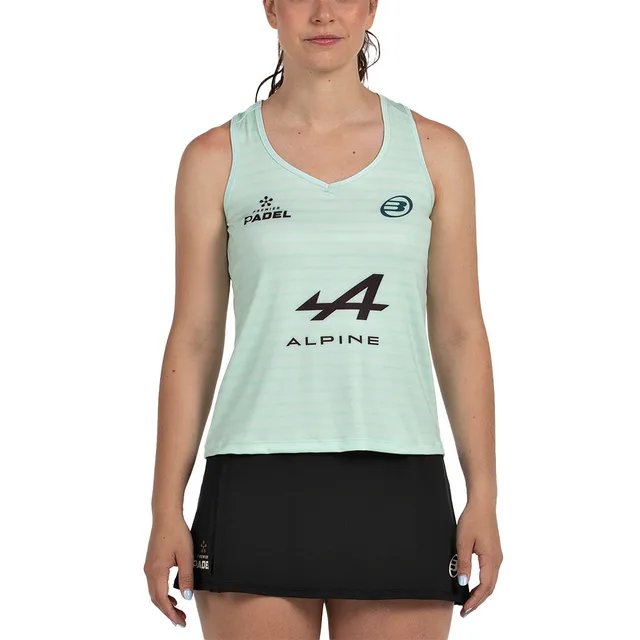 Bullpadel FW25 Claudia Fernández Green T-shirt Women Official