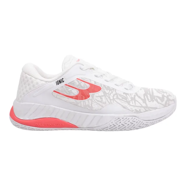 Bullpadel Ionic W 25V SS25 White/Pink Women's Padel Shoes