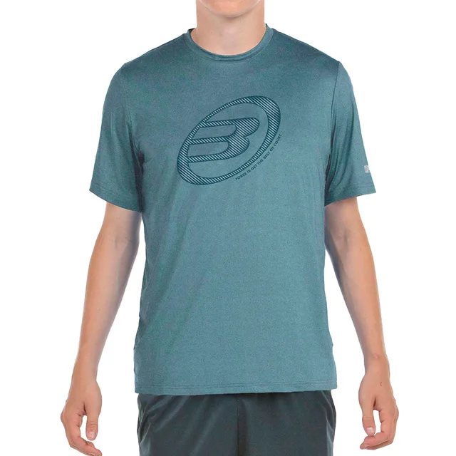 Bullpadel Lande J FW25 Junior Blue padel T-shirt