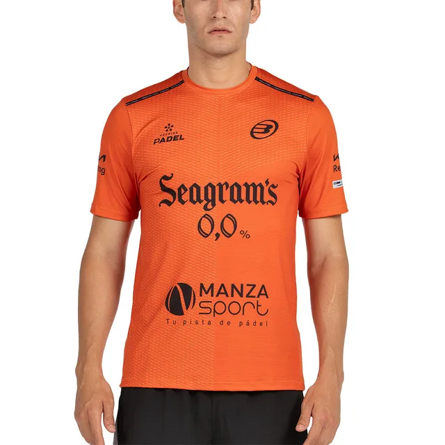 Bullpadel Mesia Orange FW25 Paquito Navarro Official T-shirt Men
