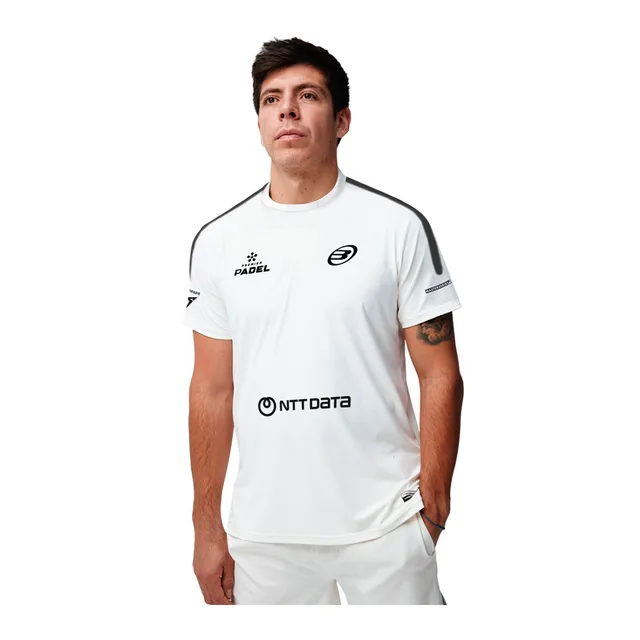 Bullpadel Montse White SS26 Juan Tello (Official T-shirt)