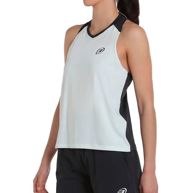 Bullpadel Pinor Ice White Women's Sleeveless T-shirt 2024