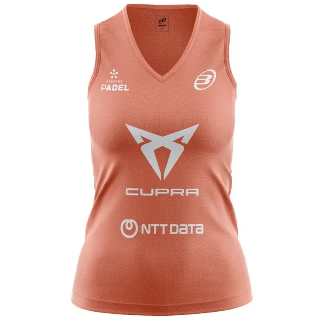 Bullpadel Porru Delfi Brea FW24 Pink Official Women's T-shirt