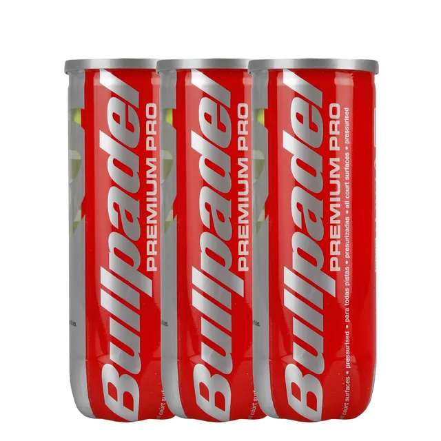 Bullpadel Premium Pro Verpakking 3 stuks