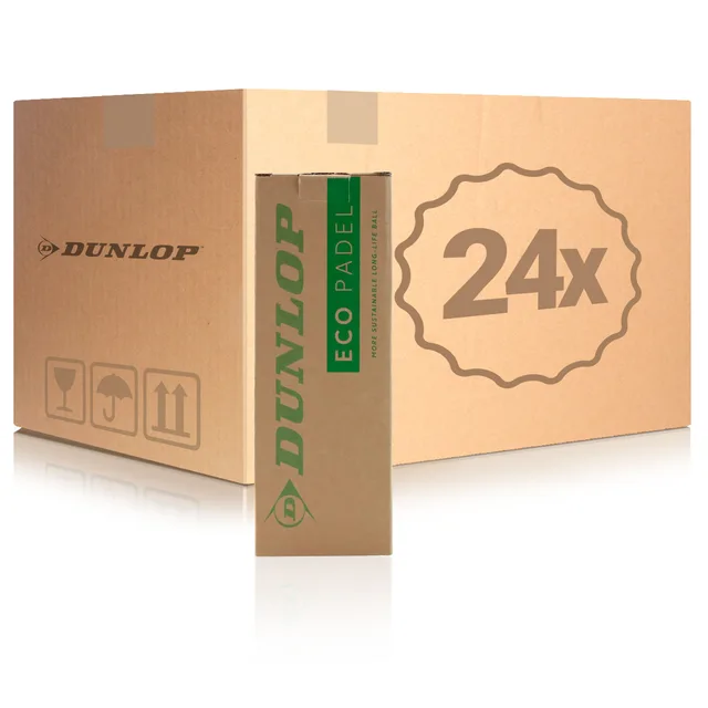Dunlop 24x verpakking 3 stuks Eco Padel