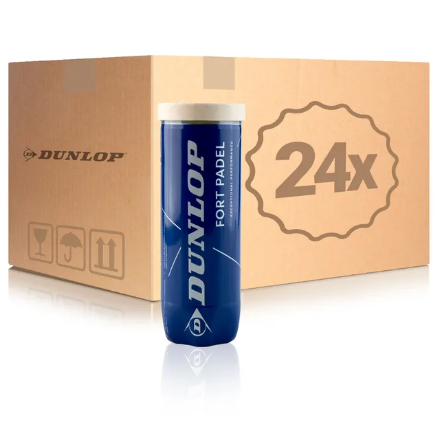 Dunlop 24x verpakking 3 stuks Fort Padel