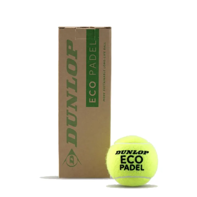 Dunlop Eco Padel Verpakking 3 Stuks