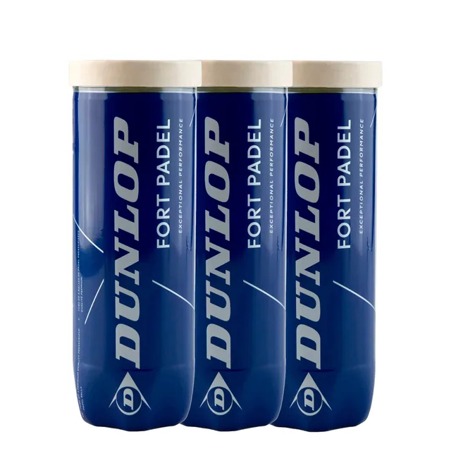 Dunlop Fort Padel Verpakking 3 Stuks