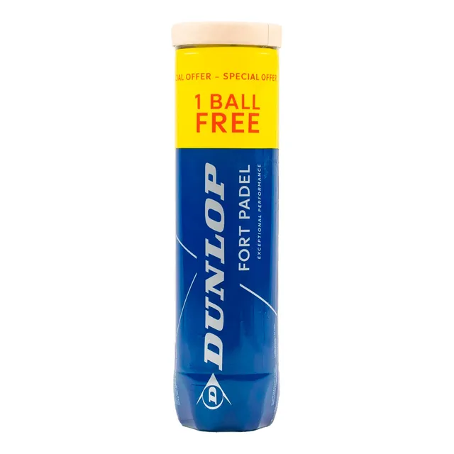 Dunlop Fort Padel Verpakking 4 stuks