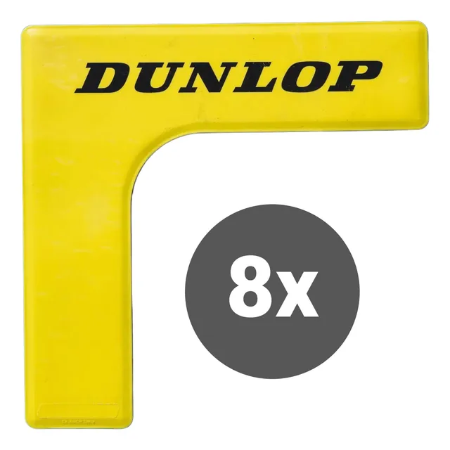 Dunlop Markeringshoek Verpakking 8 Stuks-Geel
