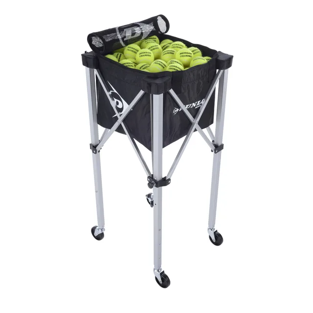 Dunlop Teaching Cart Ballenwagen-Zwart,Zilver