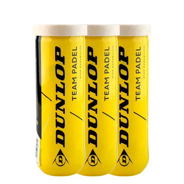 Dunlop Team Padel Verpakking 3 Stuks