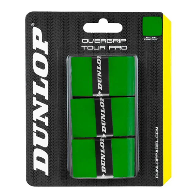 Dunlop Tour Pro Verpakking 3 stuks-groen