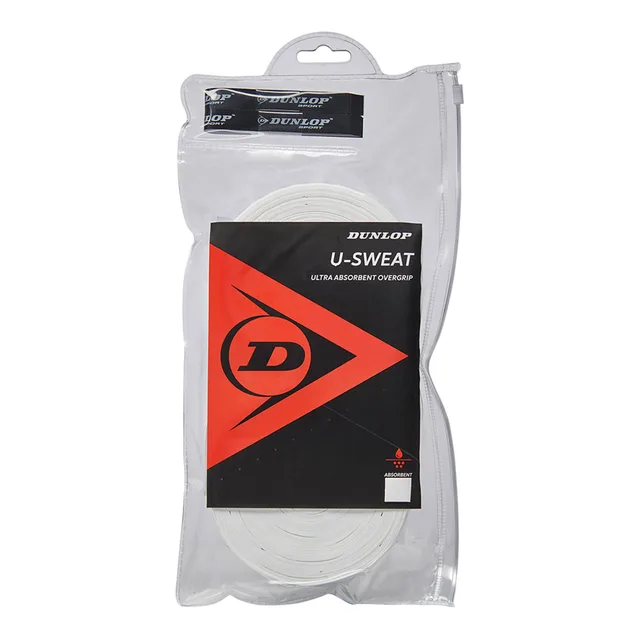 Dunlop U-Sweat Verpakking 30 Stuks-Wit