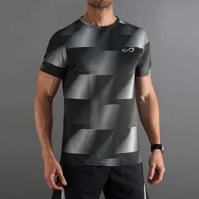 Endless Ace Vector T-shirt Heren-donkergrijs, lichtgrijs