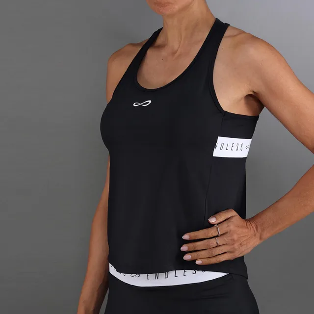 Endless Allure Tanktop Dames-zwart