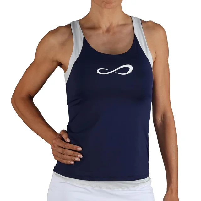 Endless Race Tanktop Dames-Donkerblauw