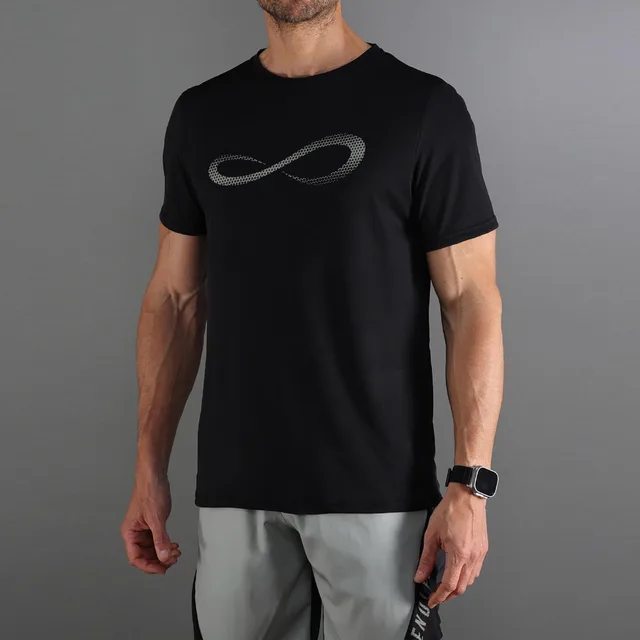 Endless Unlimited Diamond II T-shirt Heren-zwart, lichtgrijs