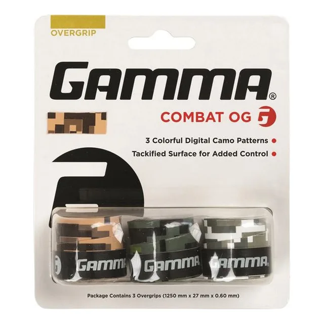 Gamma Combat Verpakking 3 Stuks-Olijf,Grijs