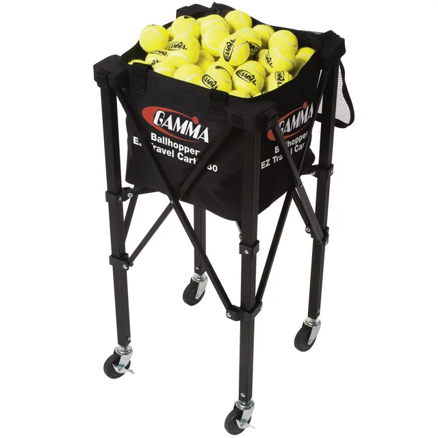 Gamma EZ Travel Cart 150 Ballenwagen Met Rollen-Zwart