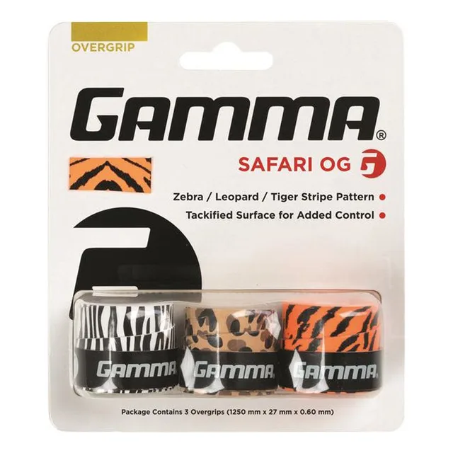 Gamma Safari zebra, leopard, tiger Verpakking 3 stuks